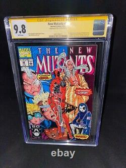 New Mutants 98 Cgc 9.8 2/91 Ss Stan Lee 1st App Deadpool Domino