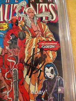 New Mutants 98 Cgc 9.8 2/91 Ss Stan Lee 1st App Deadpool Domino