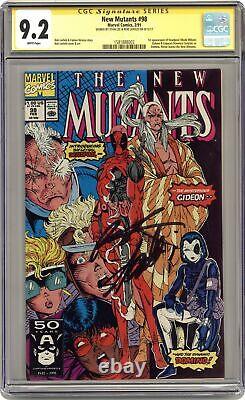 New Mutants #98D Direct Variant CGC 9.2 SS Stan Lee/Rob Liefeld 1991 1581888003