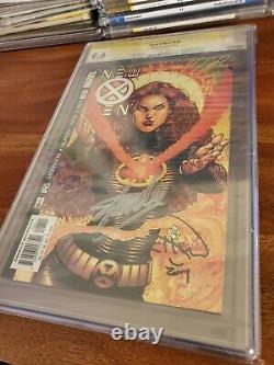New X-Men #128 9.6 CGC NM+ 1st Fantomex 2002 Signed 2x Stan Lee & Ethan Sciver