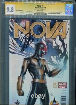 Nova 1 CGC 9.8 Stan Lee Sig London Super Comic Convention 2013