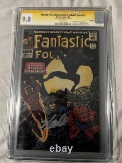 RARE! FF #52! Signed By Stan Lee! WAKANDA FOREVER