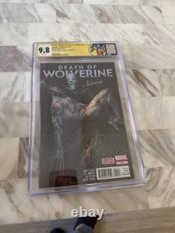 RIP Death of Wolverine #4 CGC 9.8 SS Triple Signed Stan Lee Claremont Rubinstein