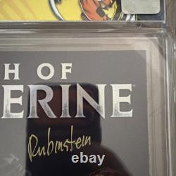 RIP Death of Wolverine #4 CGC 9.8 SS Triple Signed Stan Lee Claremont Rubinstein