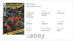 Rare White Pages! Amazing Spider-Man #100 CGC 7.0