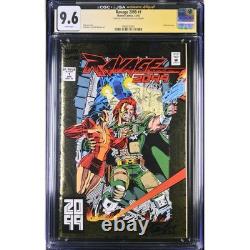 Ravage 2099 #1 CGC 9.6 Signed Stan Lee SS JSA Gold Foil Cover Marvel Comics 1992