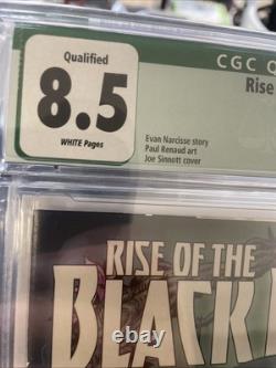 Rise Of The Black Panther #1 CGC 8.5 DNA Ink Of Stan Lee SIGNATURE White Pg QG