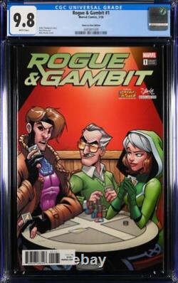 Rogue & Gambit #1 CGC 9.8 Marvel 2018 Stan Lee Box Variant Billy Martin Cover