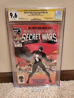 SECRET WARS #8 (Marvel 1984) CGC SS 9.6 White Pages Signed Gold Beatty & Zeck