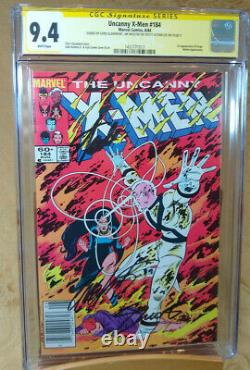 SIGNED STAN LEE 3x Uncanny X-Men #184 CGC SS 9.4 NM 1984 Marvel Comics 1st Forge