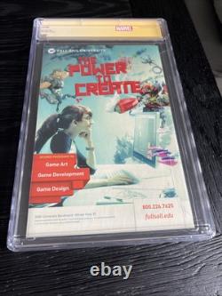 SPIDER-GWEN #1 CGC SS 9.8 STAN LEE SIGNED on 1st Day Of Release