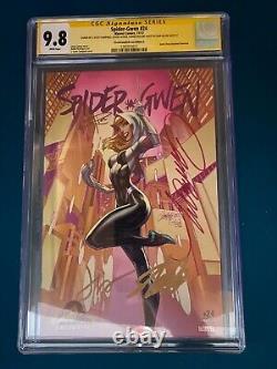 SPIDER GWEN #24 Variant CGC 9.8 Signed by Stan Lee, Campbell, Latour, & Rich +