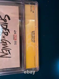 SPIDER GWEN #24 Variant CGC 9.8 Signed by Stan Lee, Campbell, Latour, & Rich +