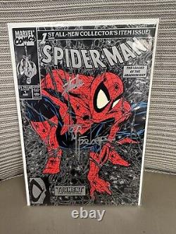 SPIDER-MAN #1 TORMENT AUTOGRAPHED STAN LEE & TODD McFARLANE SIGNED SEND TO CGC