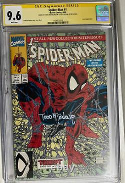 SPIDER-MAN #1 TORMENT CGC SS 9.6 STAN LEE AND TODD McFARLANE SIGNED