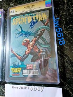 SPIDERMAN SUPERIOR 1 CGC 9.8 SS STAN LEE x8 AVENGERS 1 AMAZING SPIDERMAN 700