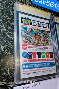 SPIDERMAN SUPERIOR 1 CGC 9.8 SS STAN LEE x8 AVENGERS 1 AMAZING SPIDERMAN 700