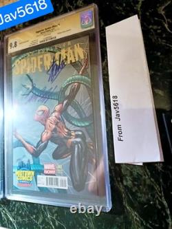 SPIDERMAN SUPERIOR 1 CGC 9.8 SS STAN LEE x8 AVENGERS 1 AMAZING SPIDERMAN 700