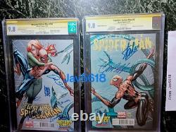 SPIDERMAN SUPERIOR 1 CGC 9.8 SS STAN LEE x8 AVENGERS 1 AMAZING SPIDERMAN 700