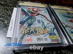 SPIDERMAN SUPERIOR 1 CGC 9.8 SS STAN LEE x8 AVENGERS 1 AMAZING SPIDERMAN 700