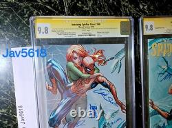 SPIDERMAN SUPERIOR 1 CGC 9.8 SS STAN LEE x8 AVENGERS 1 AMAZING SPIDERMAN 700