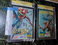 SPIDERMAN SUPERIOR 1 CGC 9.8 SS STAN LEE x8 AVENGERS 1 AMAZING SPIDERMAN 700