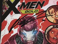 STAN LEE & ROB LIEFELD SIGNED Marvel Comics 2017 X-men Gold #5 CGC 9.8