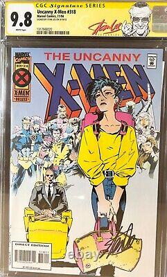 STAN LEE SIGNED Framed UNCANNY X-MEN # 318 w RED LABEL CGC 9.8 LOW POPULATION