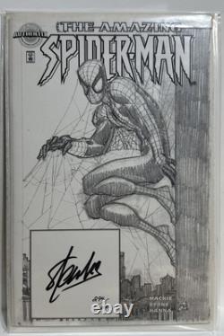 STAN LEE SIGNED MARVEL AUTHENTIX AMAZING SPIDER-MAN 1 Autographed 294/1000 RARE