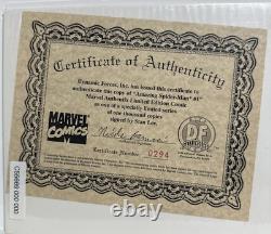 STAN LEE SIGNED MARVEL AUTHENTIX AMAZING SPIDER-MAN 1 Autographed 294/1000 RARE