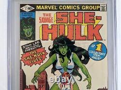 STAN LEE SIGNED The Savage SHE-HULK 1 CGC 9.6 SS First Appearance NM+ 1980