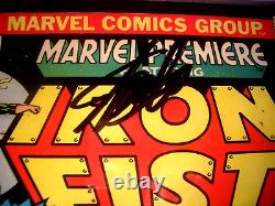 STAN LEE Signed 1974 MARVEL PREMIERE #17 SS Comics CGC 8.5 VF+ Signature Series