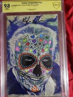 STAN LEE TRIBUTE CBCS CGC SS BY Kyle Willis Collage Compendium LTD 100 REMARKED