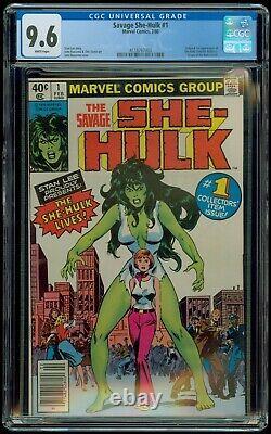 Savage She-Hulk 1 (1980) CGC 9.6 Newsstand 1st Appearance of She-Hulk