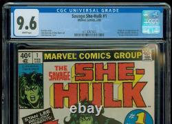 Savage She-Hulk 1 (1980) CGC 9.6 Newsstand 1st Appearance of She-Hulk