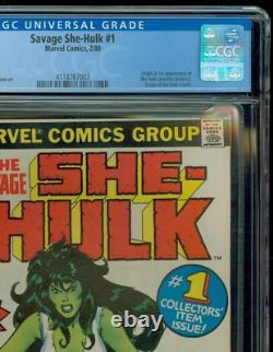 Savage She-Hulk 1 (1980) CGC 9.6 Newsstand 1st Appearance of She-Hulk