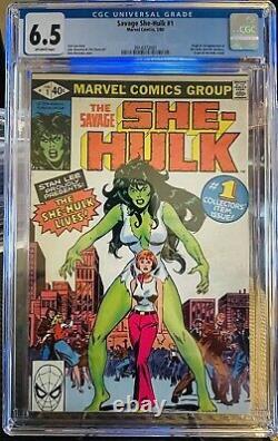 Savage She-Hulk #1 (1980) Origin & 1st App of She-Hulk CGC 6.5