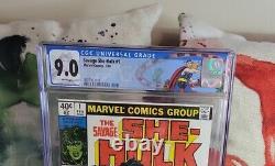 Savage She-Hulk #1 CGC 9.0 Newsstand 1st Appearance and Origin Custom Label