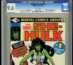 Savage She-Hulk 1 CGC 9.6 White Pages