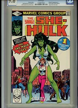 Savage She-Hulk 1 CGC 9.6 White Pages