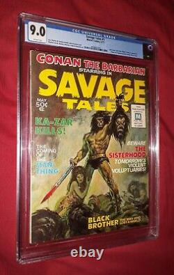 Savage Tales #1 CGC 9.0 OW 1971 1st Appearance Man-Thing MCU HUGE CGC SALE