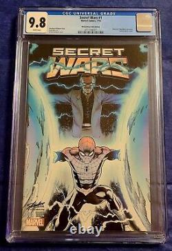 Secret Wars #1 CGC 9.8 Ed McGuiness Stan Lee Collectibles Variant