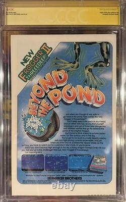 Secret Wars 8 CGC 9.8 Signed By Stan Lee Custom Label First Black Costume Venom