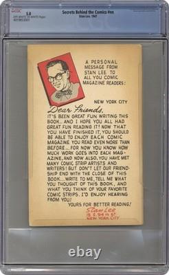 Secrets Behind the Comics by Stan Lee 1947 CGC 5.0 4019853001