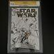 Signed By Stan Lee Star Wars #1 CGC SS 9.8 Quesada Sketch Variant