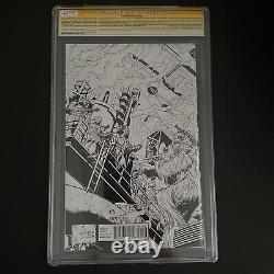 Signed Stan Lee Star Wars #1 Cgc 9.8 White Pages Quesada Sketch Cover