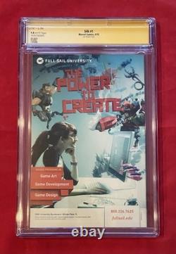 Silk #1 Stacey Lee 125 Variant 2015 Signed by Stan Lee CGC 9.8 JSA Spider-verse