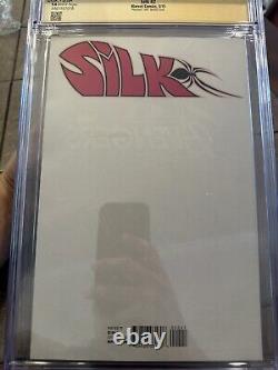 Silk #2 Phantom B&W Variant ASM 300 Homage Stan Lee SS CGC JSA 9.8