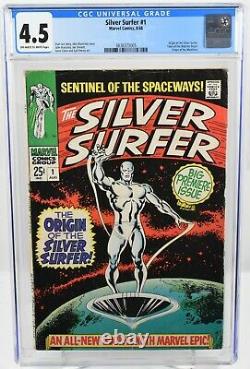 Silver Surfer #1 (1968) CGC 4.5 Origin Silver Surfer & Watchers Stan Lee Marvel