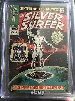 Silver Surfer #1 (1968) CGC 4.5 (VG+) OW To White 1st Issue & Origin By Stan Lee